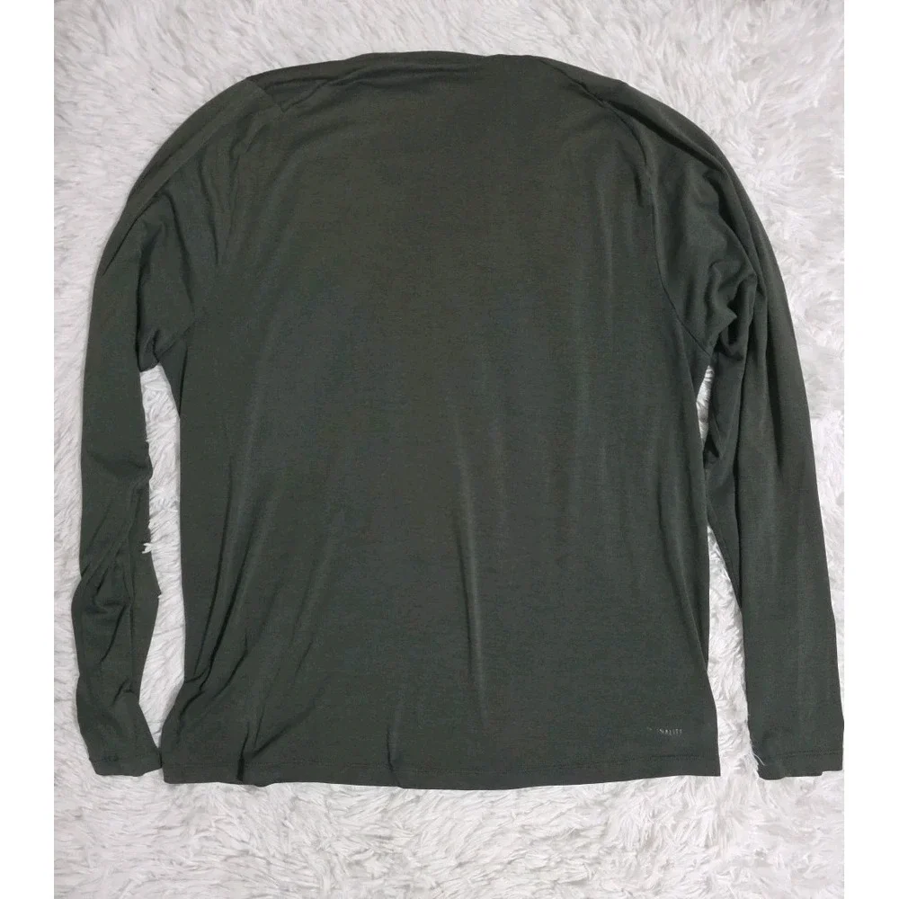 Adidas FreeLift Long Sleeve Shirt,‎ Dark Gray, Men's Large, Breathable, Workout